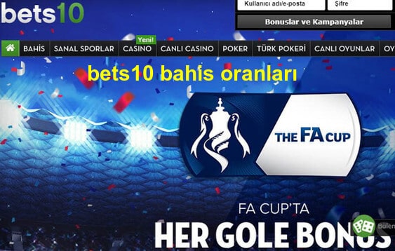 bets10 bahis oranları